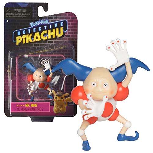 Bandai WT97601 - Figura de Pokémon-película con Detector de Pikachu, 8 cm