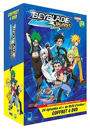 Beyblade Burst - Saison 2, Box 1/2 : Vol. 1 à 4 [Francia] [DVD]