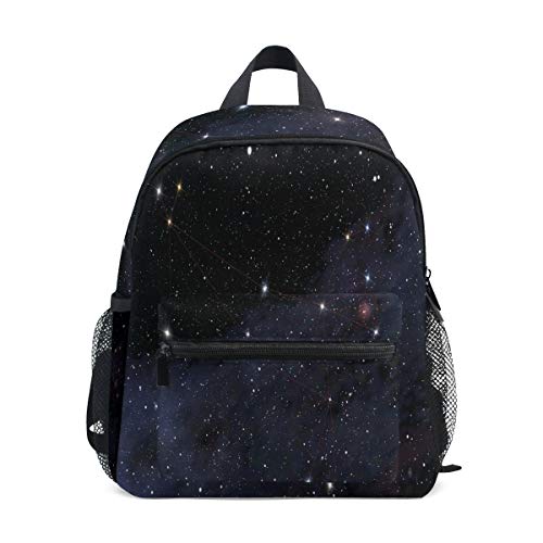 BIGJOKE Mochila para niños, diseño de Galaxia y Estrellas, para niños y niñas