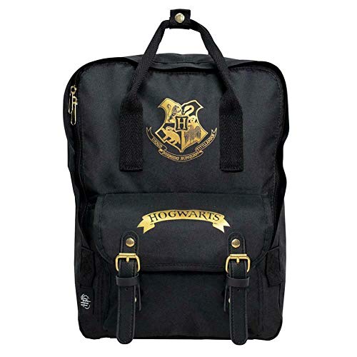 Blue Sky Studios Mochila Hogwarts Black 30 x 35 cm. Harry Potter. Premium