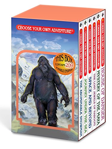 Box Set #6-1 Choose Your Own Adventure Books 1-6:: Box Set Containing: The Abominable Snowman, Journey Under the Sea, Space and Beyond, the Lost Jewel