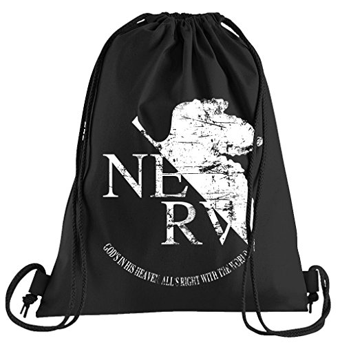 Camiseta de People Neon Genesis Evangelion Rei Lilith Bolsa de deporte – Una hermosa bolsa de deporte con cordones, color Negro
, tamaño talla única