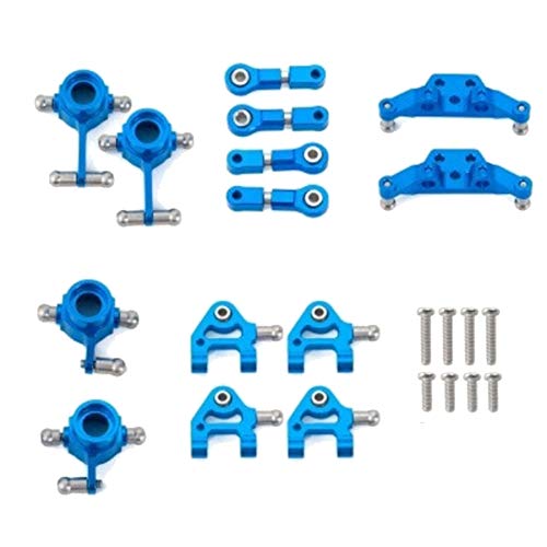 Cavis Piezas de ActualizacióN de Conjunto Completo de Metal Brazo Inferior de la Copa de DireccióN para Wltoys 1/28 K969 K979 K989 K999 P929 P939 RC Repuestos de AutomóViles