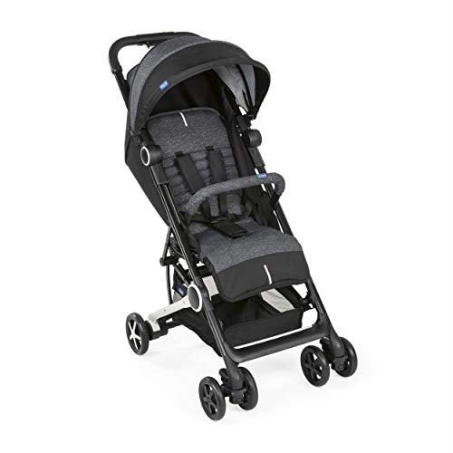 Chicco Miinimo 3 - Silla de paseo ultra compacta y ligera, solo 6 kg, color negro (Jet Black)