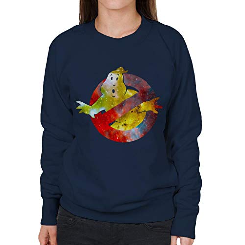 Cloud City 7 Ghostbusters Silhouette Logo Women's Sweatshirt