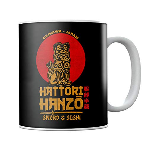 Cloud City 7 Retro Hattori Hanzo Sword and Sushi Kill Bill Mug