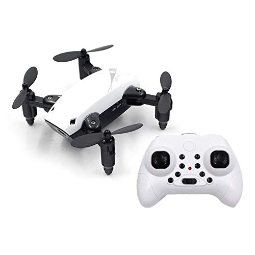 Cloverclover S9 Mini RC Drone 2.4G 4CH 6-Axis One-Key Return Helicóptero Plegable sin Cabeza