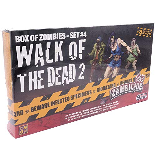 CMON Zombicide - 18 - Box of Zombies Set #4 - Walk of The Dead 2 -FR/EN/ES-