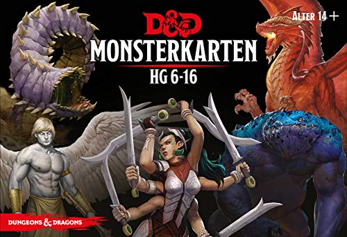 D&D Monsterkarten HG 6-16 (Hasbro)