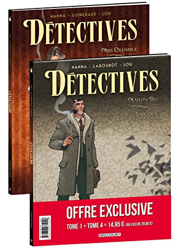 Détectives - Pack promo T4+T1 (1 tome offert) (Conquistador)