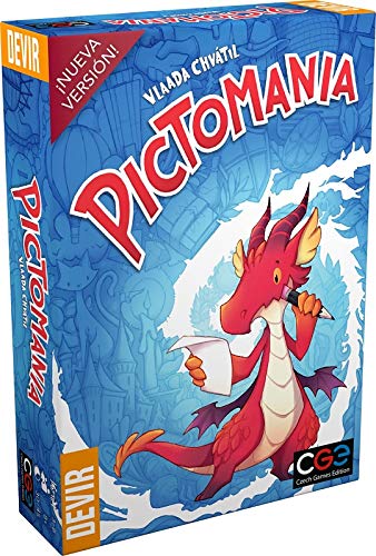 Devir-Pictomanía, edición en Castellano, Color (De 3 a 6 Jugadores. Duración 20-40 Minutos BGPICTO)