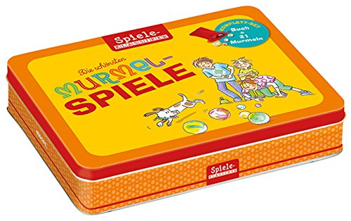 Die schönsten Murmelspiele (Kinderspiel) mit Buch: Spiele-Klassiker - bunte Glasmurmeln - Spielanleitungen