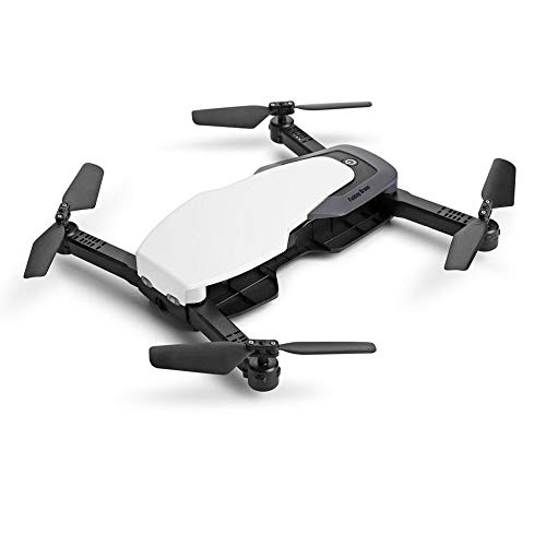 DINGYUFA La cámara de Flujo óptico Posicionamiento Plegable WiFi FPV RC Quadcopter Drone 2.4G cámara 720P autofotos helicóptero de Control Remoto,Blanco