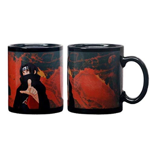 DK-tre Notable NARUTO SHIPPUDEN - Taza de cambio de calor (460 ml), cerámica, Bk2.