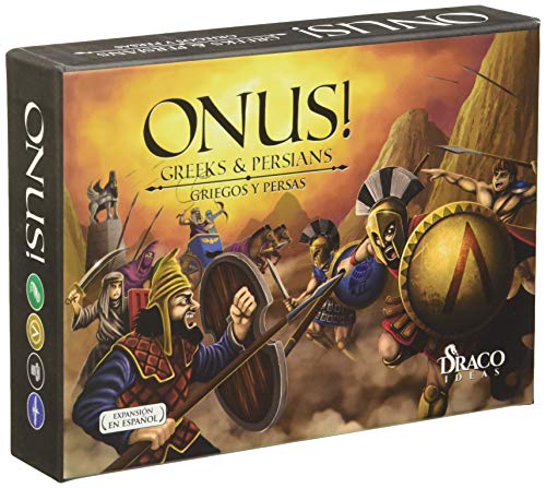 Draco Ideas Ideas-602561262110 Onus Expansion: Griegos y Persas (Español), Multicolor (BGONUSGP)