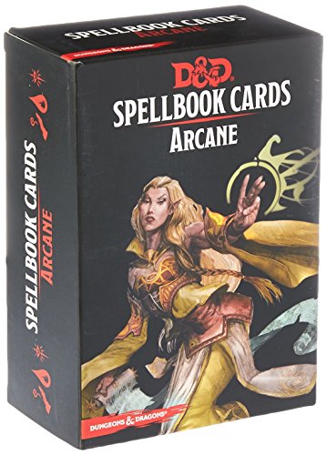 Dungeons & Dragons: Spell Book Cards: Arcane Deck Card Game (8 Players)