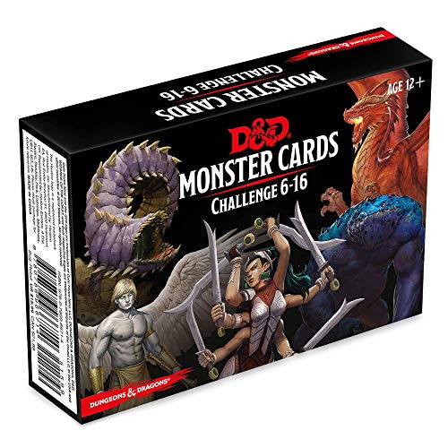 Dungeons & Dragons Spellbook Cards: Monsters 6-16 (D&d Accessory)