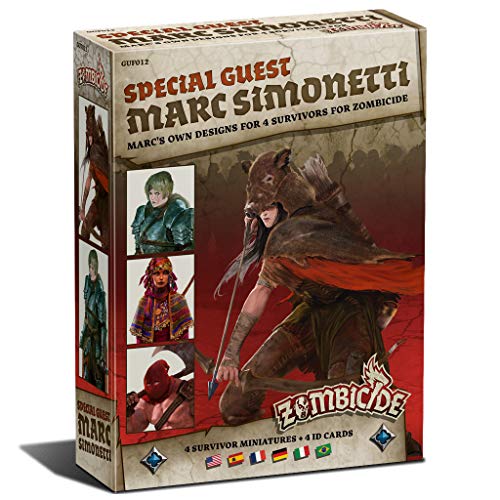 Edge Entertainment- Zombicide Black Plague - Special Guest Box Marc Simonetti, Color (EECMZB20)