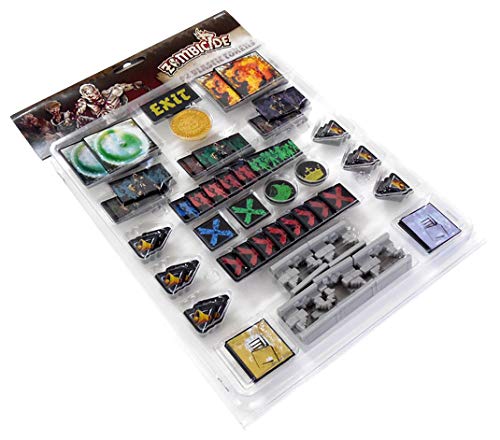 Edge Entertainment- Zombicide BP Plastic Token Pack, Color (EECMZB39)