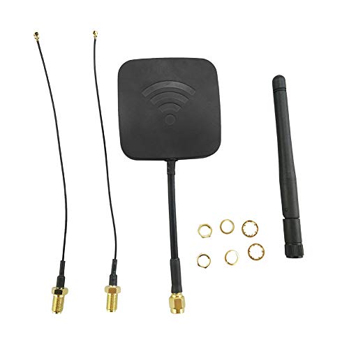 EisEyen Accesorios actualizados de 5,8 G Antena para HUBSAN H501S H501A H501C H501M H501S W H501S Pro H502 H107D H107D + DIY RC Quadcopter Drone