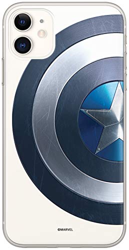 Ert Group MPCCAPAM2228 - Cubierta del Teléfono Móvil, Captain America 006 Iphone 11