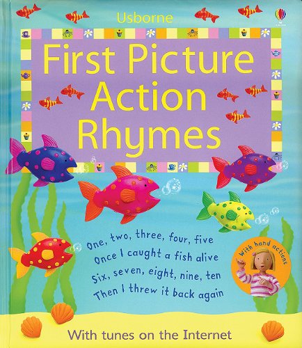 First Picture Action Rhymes (First Picture Board Books)