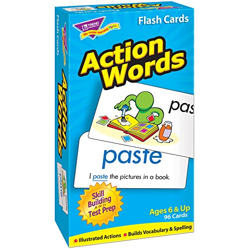 FLASH CARDS ACTION WORDS 96/BOX