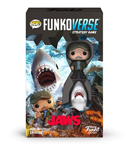 Funko 46069 Pop Funkoverse: Jaws 100-Expandalone Juego de Mesa de Estrategia, Multicolor