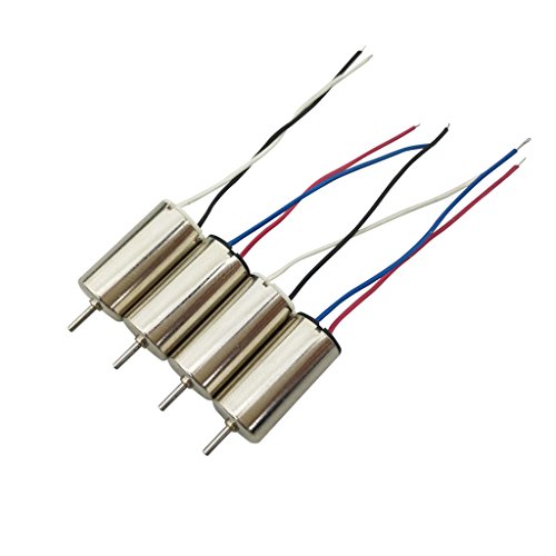 Fytoo 4pcs Motor para SYMA X21 X21W Quadcopter RC Drone,2pcs CW Motor+2pcs CCW Motor