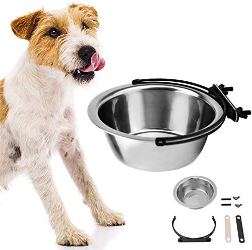 Gato agua de la taza del perrito de cuencos Pequeño Grande recipiente for perros Perro Comida y agua de la taza del gato La alimentación del cajón del perro cuenco dispensador de agua Comederos Medio