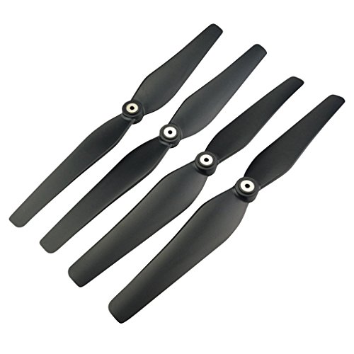 Gazechimp Hélice Cuchillas Rotatorias para Syma X8W X8C X8HC Piezas de Repuesto RC Quadcopter - Negro