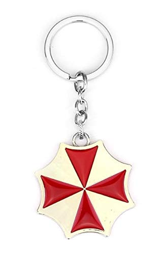 Gemelolandia Llavero Resident Evil Umbrella Corporation | Para Guardar y Tener recogidas las Llaves | Porta llaves Original y Práctico | Organizador de llaves Compacto