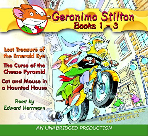 GERONIMO STILTON BKS 1-3 3D: #1: Lost Treasure of the Emerald Eye; #2: The Curse of the Cheese Pyramid; #3: Cat and Mouse in a Haunted House