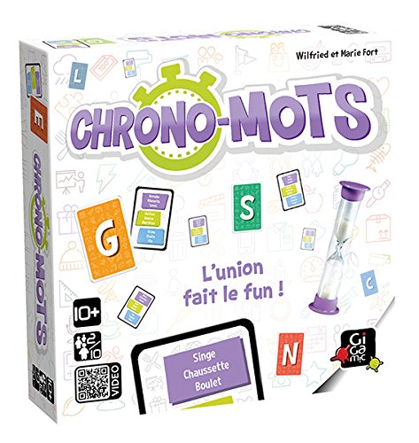 GIGAMIC – Juego de Cartas (Chrono-mots, GBCH