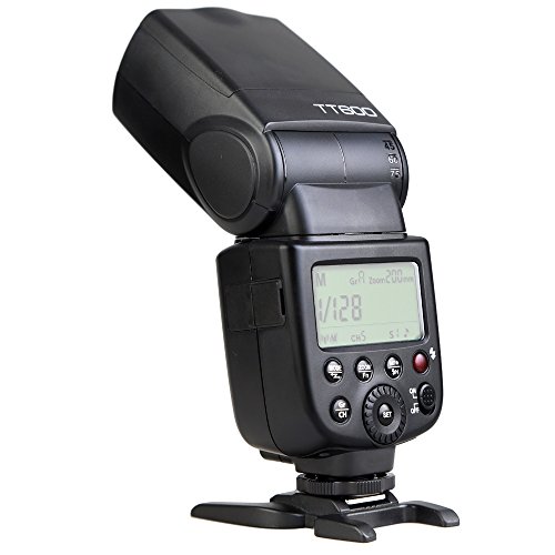 Godox Thinklite TT600 Maestro-Esclavo Flash Speedlite con Incorporado 2.4G Sistema de Dispro GN60 compatible con Canon Nikon Pentax Olympus Fujifilm