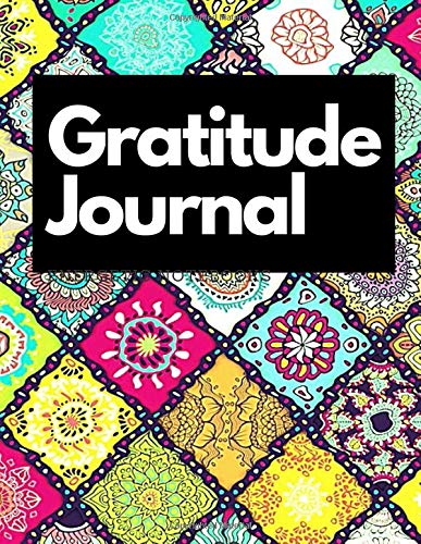 Gratitude Journal: Energetic Positive Aura Notebook (110 Pages, Bleed, Squares , 8.5 x 11 Size)