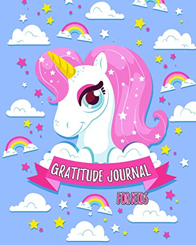 Gratitude Journal for Kids: A Positivity Diary For Your Children To Cultivate An Attitude Of Gratitude. Girl Unicorn 90 Days Happiness Notebook. [Idioma Inglés]