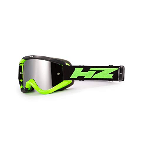 HZ Ray 31WH56 máscara de motocross de color verde/negro