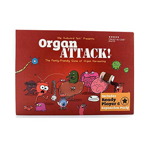 ICVDSRG Organ Attack! Juego De Cartas De Ataque De óRganos Humanos (VersióN En IngléS)