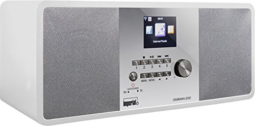 Imperial DABMAN i250 Internet Digital Blanco - Radio (Internet, Digital, Dab,Dab+,FM,UKW, 87,5-108 MHz, 174-240 MHz, 20 W)