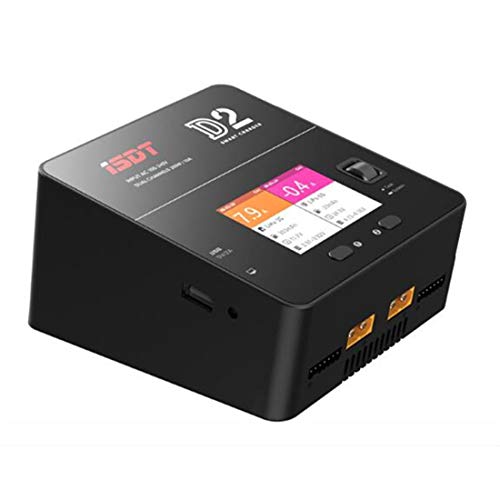 ISDT D2 LiPo Cargador de batería Inteligente Balance 200W AC Salida de Doble Canal para Modelos RC Multicopter Batería Li-po