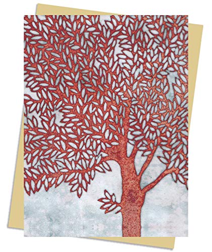 Janine Partington: Copper Foil Tree Greeting Card: Pack of 6 (Greeting Cards)
