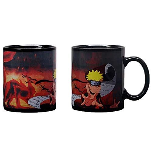 Keppels Naruto Shippuden - Taza con cambio de calor, 460 ml, multicloning (BK1)