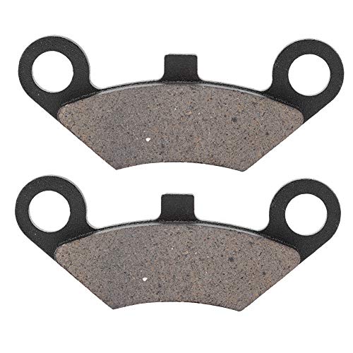 KIMISS 2 pcs Freno eficiente Coeficiente estable de la función de fricción Motocicleta Pastillas de freno traseras delanteras para CF Moto 500cc 500 CF500 CF600 600cc