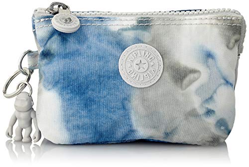 Kipling Creativity S, Cartera para Mujer, Multicolor (Tie Dye Blue), 14.5x9.5x5 cm