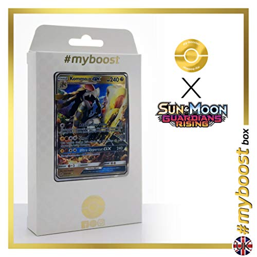 Kommo-o-GX (EkaÏser-GX) 100/145 - #myboost X Sun & Moon 2 Gardians Rising - Coffret de 10 Cartes Pokémon Aglaises