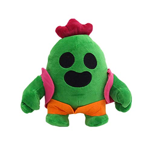 LeeBoom Muñeca de la Felpa para los Regalos Cactus Muñeco de Peluche de los niños Animado Juego de Spike Modelo 20cm muñeca niños Cactus Felpa