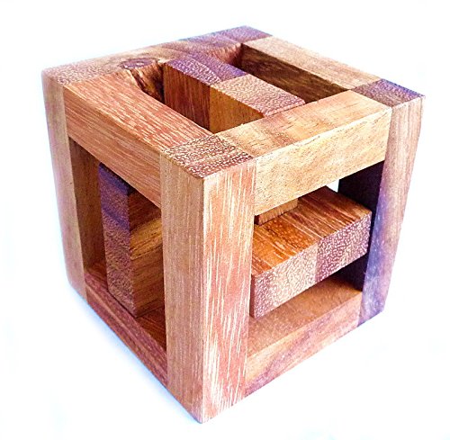 LOGICA GIOCHI Art. Caza Real - Rompecabezas 3D de Madera Fina - Dificultad 5/6 Increíble - Colección Leonardo da Vinci