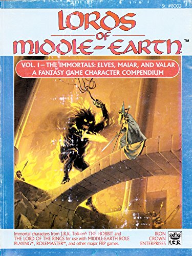 Lords of Middle-Earth Vol 1: 001 (Middle Earth Game Rules, Intermediate Fantasy Role Playing, Stock No. 8002)