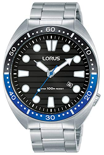 Lorus Reloj Analógico para Hombre de Cuarzo con Correa en Acero Inoxidable RH921LX9